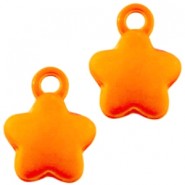 Acryl Hanger / bedel Ster - Warm Oranje